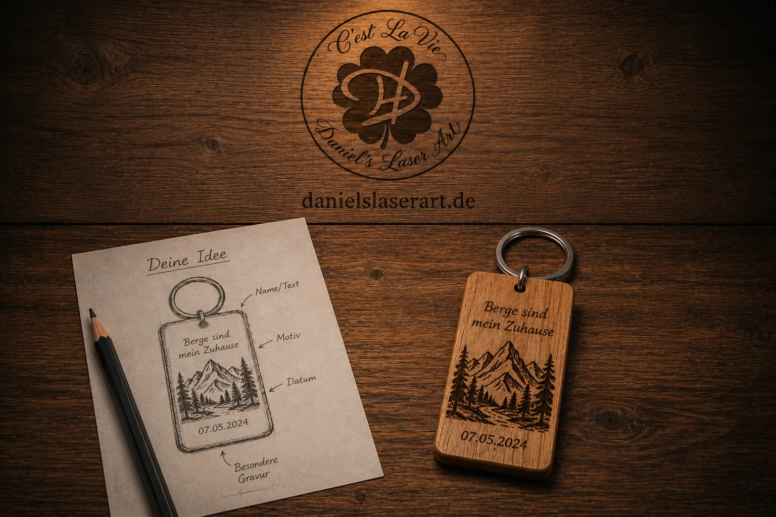 Von der Idee zum fertigen Einzelstück